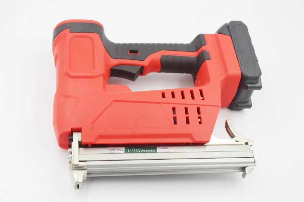 20 Gauge Electric-Corded Nail Gun Staple Gun Furniture Construction Power Tacker Gun Tool Nailer 1022j