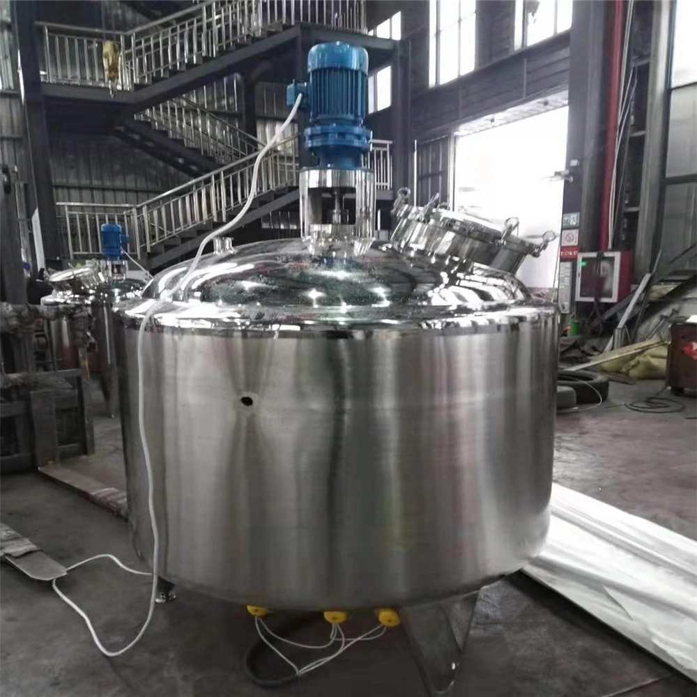 Best Price Stainless Steel Jacket Insulated Heating Liquid Paint Mixing Tank Price