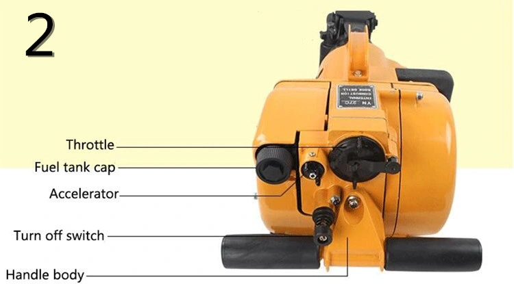 Hand Held Air Leg Hydraulic Rock Drill Machine for Mining