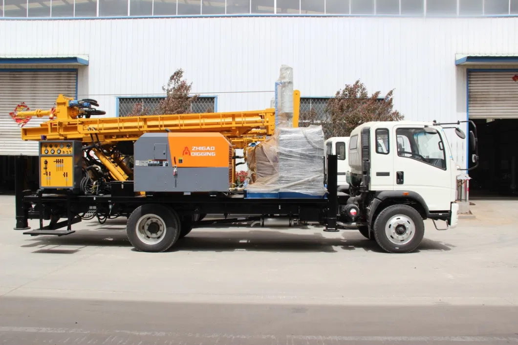 Prd Rigs Small Trailer Truck Mounted Air Tyre Steel Track Water Well Borehole Drill Price